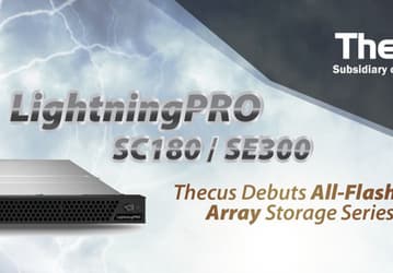 Массивы серии Thecus LightningPRO включают только SSD, что позволяет получить высокую производительность