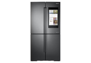 Внутренняя часть холодильника Samsung Chef Collection Porcelain стоимостью $13 270 выполнена с использованием фарфора