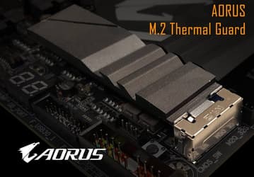 Gigabyte готовит Aorus M.2 Thermal Guard — радиатор для SSD формата M.2