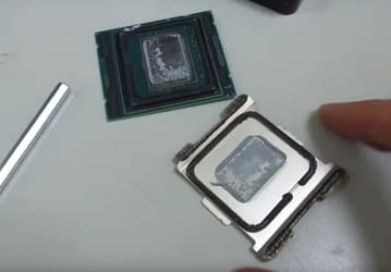 Крышки процессоров Intel Core X Skylake-X и Kabylake-X не припаяны к кристаллам