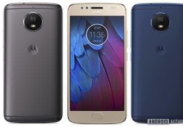 Качественное изображение позволяет оценить дизайн смартфон Moto G5S в цельнометаллическом корпусе
