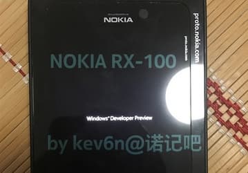 В Сеть попали фотографии прототипа смартфона Nokia RX-100 с механической клавиатурой QWERTY и ОС Windows Phone