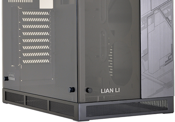 Оформление корпуса Lian Li PC-O11WGX включает в себя алюминиевую и стеклянную секции