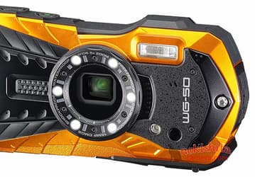 Опубликованы изображения защищенной фотокамеры Ricoh WG-50