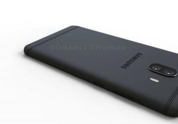 Компьютерная модель смартфона Samsung Galaxy C10 запечатлена на видео