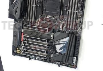 Появилось изображение и технические характеристики системной платы Gigabyte X299 Aorus Gaming 9 