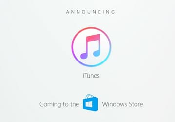 iTunes появится в магазине приложений Windows Store