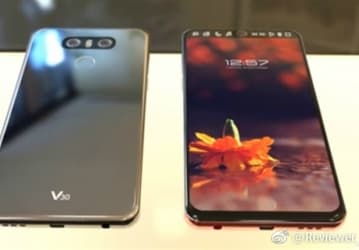 «Живые» фото смартфона LG V30 демонстрируют смартфон с необычным дополнительным дисплеем