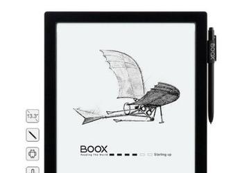 Электронная книга Onyx Boox Max Carta оснащена экраном E Ink разрешением 2200 x 1650 пикселей