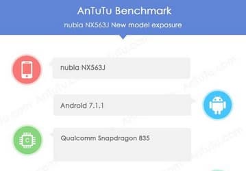 Смартфон Nubia Z17 получит SoC Snapdragon 835, дисплей Full HD и камеру разрешением 12 Мп