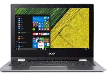 Acer Spin 1 — компактный ноутбук с экраном IPS, процессорами Intel Apollo Lake и металлическим корпусом