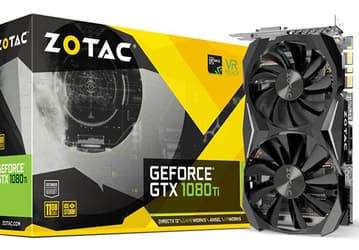 Zotac подготовила один из самых компактных вариантов видеокарты GeForce GTX 1080 Ti c воздушным охлаждением