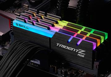 Наборы модулей памяти G.Skill Trident Z RGB DDR4-4000, DDR4-4133 и DDR4-4266 суммарным объемом 16 и 32 ГБ работают с задержками CL17