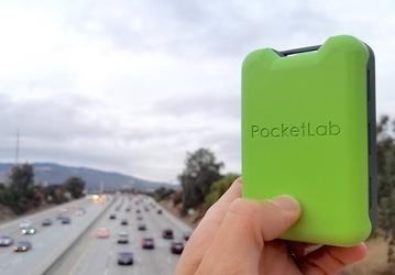 Карманный прибор PocketLab Air позволяет следить за загрязнением атмосферы