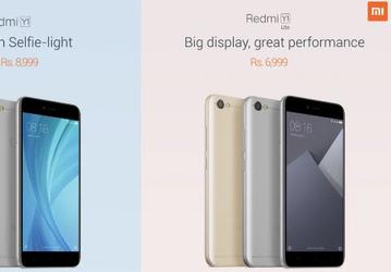 Смартфоны Xiaomi Redmi Y1 и Redmi Y1 Lite предназначены для любителей сэлфи