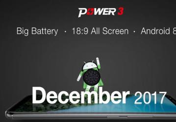 Ulefone Power 3 станет первым долгоиграющим смартфоном, который получит Android 8.1 Oreo из коробки