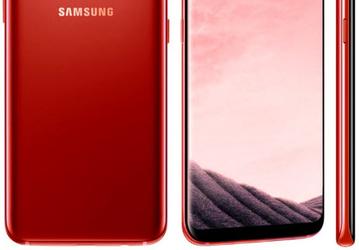 Samsung представила Galaxy S8 в красном цвете перед появлением iPhone X в Южной Корее