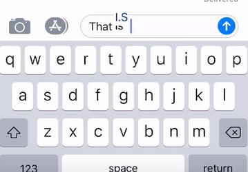 iOS 11 исправляет введенные слова it и is на I.T и I.S 