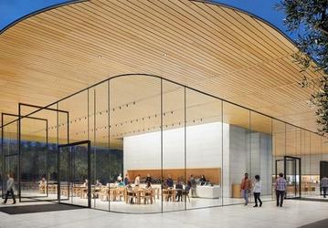 Apple открыла центр для посетителей в своей новой штаб-квартире