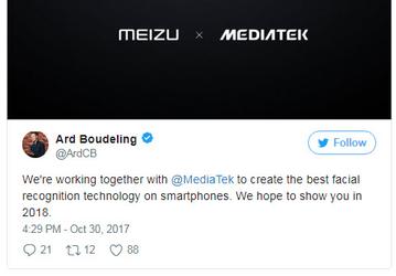 Meizu и MediaTek обещают показать лучшую технологию распознавания лиц в 2018 году