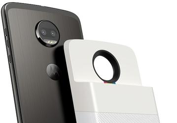 Polaroid Insta-Share Moto Mod — принтерный модуль для смартфона Moto Z 