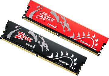 Серия Kingmax Zeus Dragon включает модули памяти DDR4-2400, DDR4-2800 и DDR4-3000 