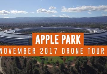 Свежий видеоролик демонстрирует текущее состояние штаб-квартиры Apple Park