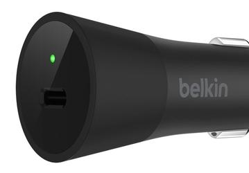 Автомобильное ЗУ Belkin для устройств Apple характеризуется мощностью 36 Вт