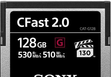 Карты памяти Sony G, соответствующие спецификации CFast 2.0, адресованы профессиональным фотографам и видеографам