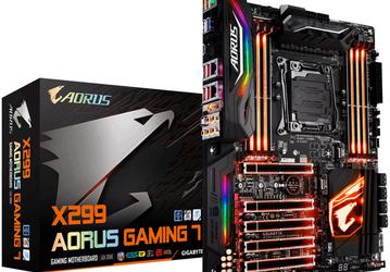 Представлена системная плата Gigabyte X299 Aorus Gaming 7 Pro
