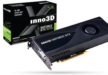 Четыре видеокарты Inno3D GeForce GTX 1070 Ti основаны на разных печатных платах, но все они референсные