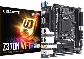 Представлена системная плата Gigabyte Z370N WIFI типоразмера mini-ITX 