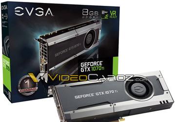 Появились изображения 3D-карт EVGA GeForce GTX 1070 Ti