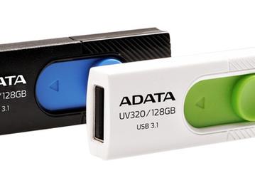 Флэш-накопители Adata UV320 оснащены интерфейсом USB 3.1