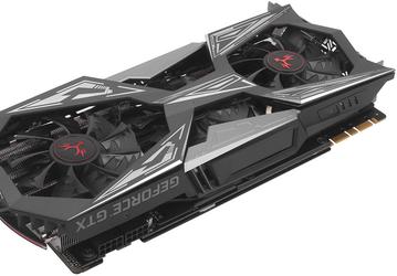 3D-карта Colorful iGame GeForce GTX 1070 Ti Vulcan X Top оснащена жидкокристаллическим индикатором