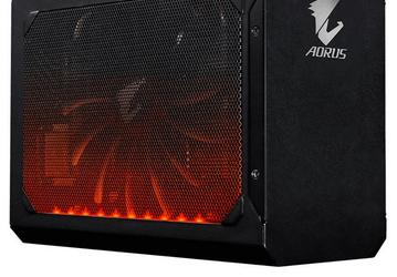 Внешняя видеокарта Gigabyte Aorus GTX 1080 Gaming Box сохранила размеры младшей модели
