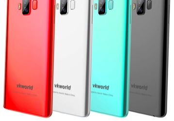VKWorld S8 станет первым безрамочным смартфоном с аккумулятором емкостью 5000 мА•ч