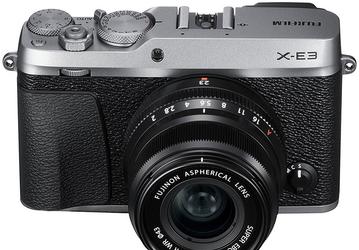 Представлена беззеркальная камера Fujifilm X-E3