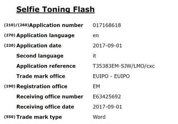 Huawei готовит новую вспышку для своих смартфонов, которая получила название Selfie Toning Flash