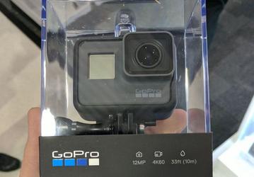 Опубликованы фотографии экшн-камеры GoPro Hero 6 Black, которая сможет записывать видео в разрешении 1080р при 240 к/с