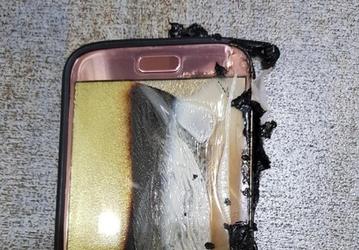 В Корее взорвался смартфон Samsung Galaxy S7 