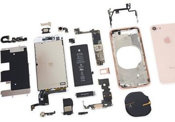 По оценке IHS Markit, стоимость комплектующих iPhone 8 составляет менее $250