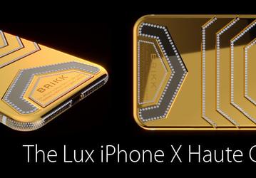 Смартфоны iPhone X, украшенные драгоценными металлами, доступны для предзаказа по цене от $7495 до $69995 