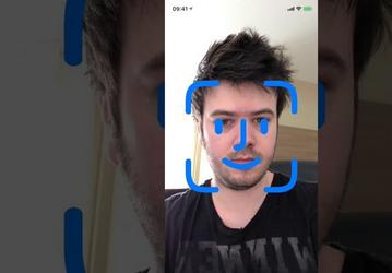 Видео дня: работа технологии распознавания лиц в iOS 11