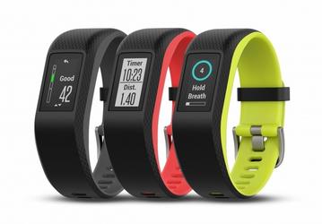  Garmin Vivosport — трекер активности в виде браслета, оснащённый датчиком ЧСС и модулем GPS
