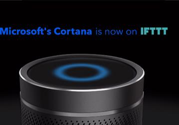 Голосовой помощник Microsoft Cortana теперь поддерживает IFTTT