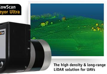 Система YellowScan Surveyor Ultra для дронов позволяет формировать карту местности в реальном времени