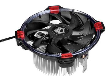 Система охлаждения ID-Cooling DK-03 Halo AMD Red предназначена для процессоров AMD с TDP до 100 Вт