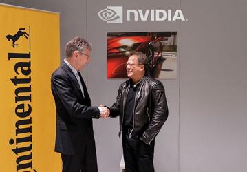 Continental и Nvidia создадут платформу для беспилотных автомобилей