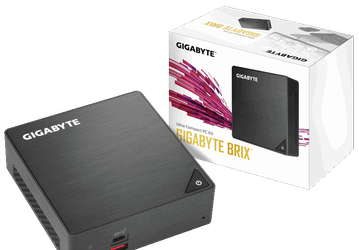 Семейство мини-ПК Gigabyte Brix пополнилось моделями с CPU Intel Core восьмого поколения